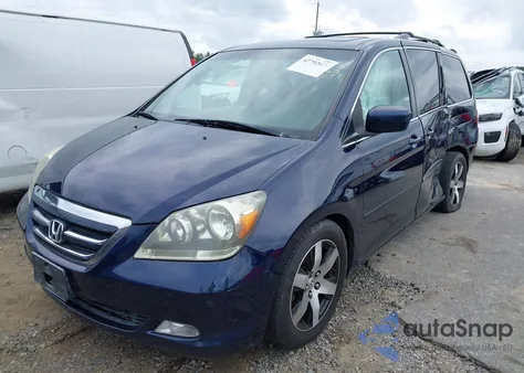 2007 Honda Odyssey Touring from USA, damaged, VIN 5FNRL38897B120420